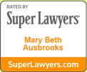 Rated By Super Lawyers | Mary Beth Ausbrooks | SuperLawyers.com